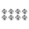 10 Pcs Lawn Mower Fixing Nuts Protective Gasket M5 Screw Thread For Electric Cordless Grass Trimmer Garden Tools Accessories