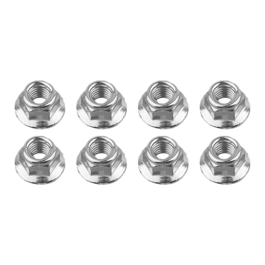 10 Pcs Lawn Mower Fixing Nuts Protective Gasket M5 Screw Thread For Electric Cordless Grass Trimmer Garden Tools Accessories