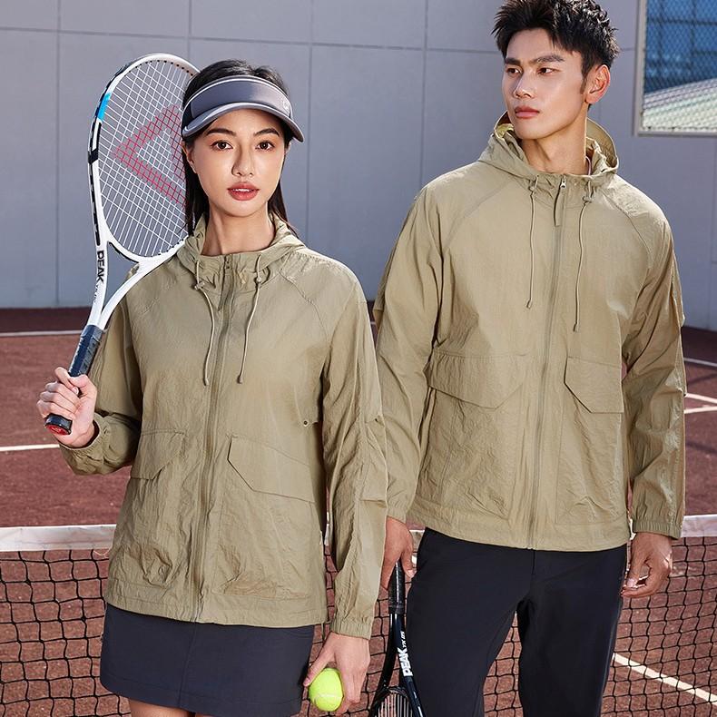 1011 Spring and Summer New Men's and Women's Pass Code Nylon Light and Breathable UV Protection Sunscreen Clothing Couple Outdoor Fishing Clothing
