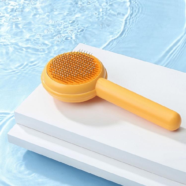 Hair Removal Combs Self Cleaning Pet Massage Brush Pet Cat Brush Pet Grooming