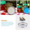 20Pcs Jar Silicone Sealing Rings Food Grade Flexible Airtight Seal Replacement Gaskets for Mason Jars Household Storage Fresh