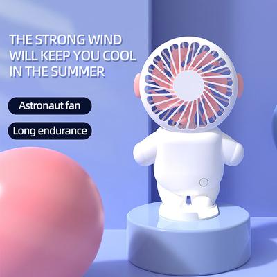 Astronaut Handheld Small Fan Portable Astronaut Silent for Office  Dormitory