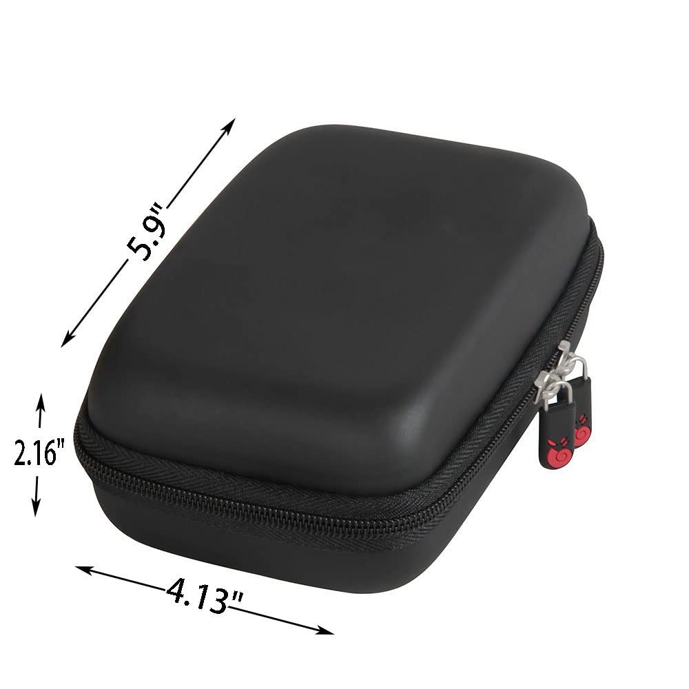 Hermitshell Professional Storage Bag for Canon Instant Cameras and Smartphone Printers: iNSPiC ZV-123-PW, iNSPiC PV-223, and iNSPiC PV-123-SP (Black)