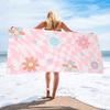 Seaside Beach Towel Microfiber Quick-Drying Double-Sided Digital Printing Beach Towel Non-Stick Sand Sun Protection Large Shawl