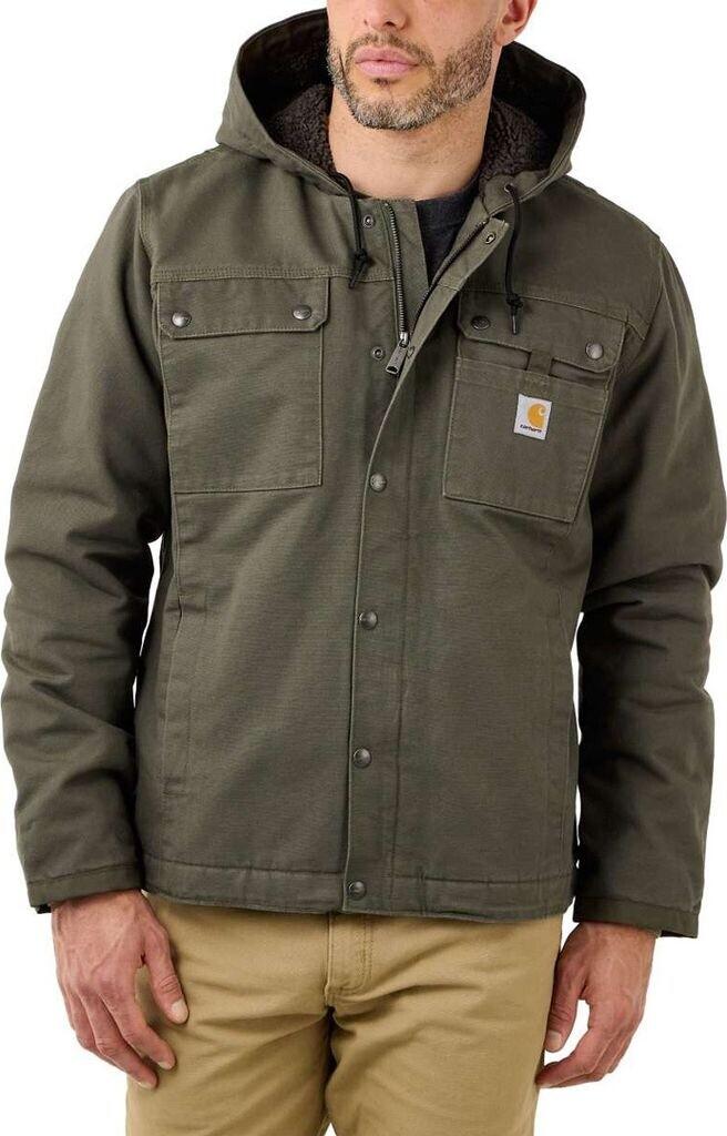Demiseason Jacket Carhartt Washed Duck Bertlett Jacket Moss