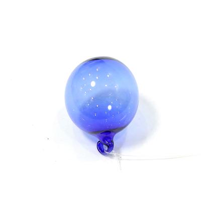 12Pcs Wholesale Hand-Blown Transparent Hollow Bubble Ball Aquarium Decor Hanging Ornaments Accessories Navy Blue Floating Balls