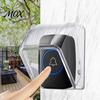 Home Security Doorbell Accessory Weatherproof Cover, Transparent Rain Shield for Wireless Drill-free Cover Outdoor, Waterproof Protective Case