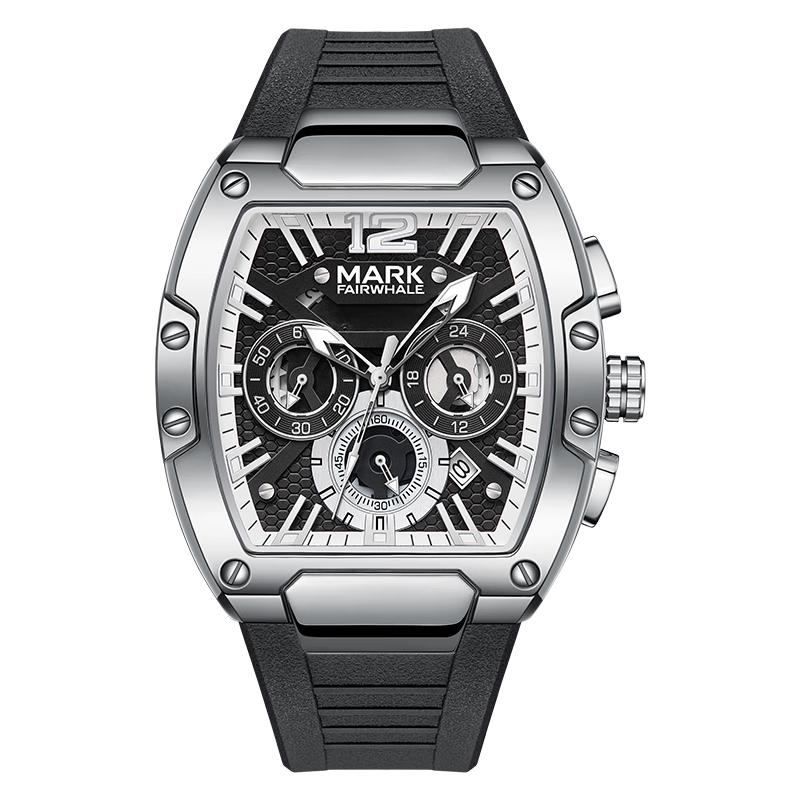 Mark Fairwhale Men s Trendy Barrel Quartz Watch