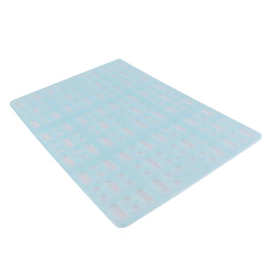 Tappetino Zampe di Coniglio per Piccoli Animali Rete per Criceto Animale Domestico Tappetino Antiscivolo Gabbia Nido Coperta