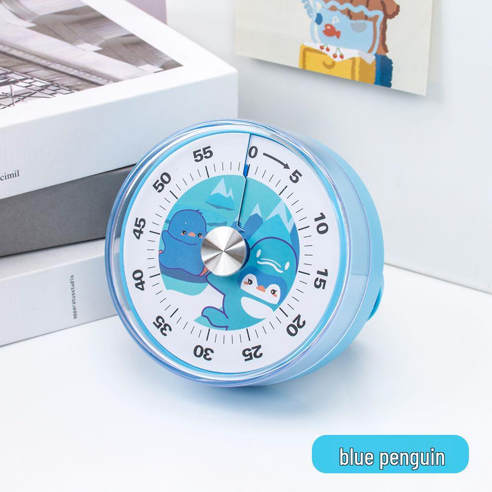Children's Cartoon Rabbit & Squirrel Magnetic Timer for Cooking & Study