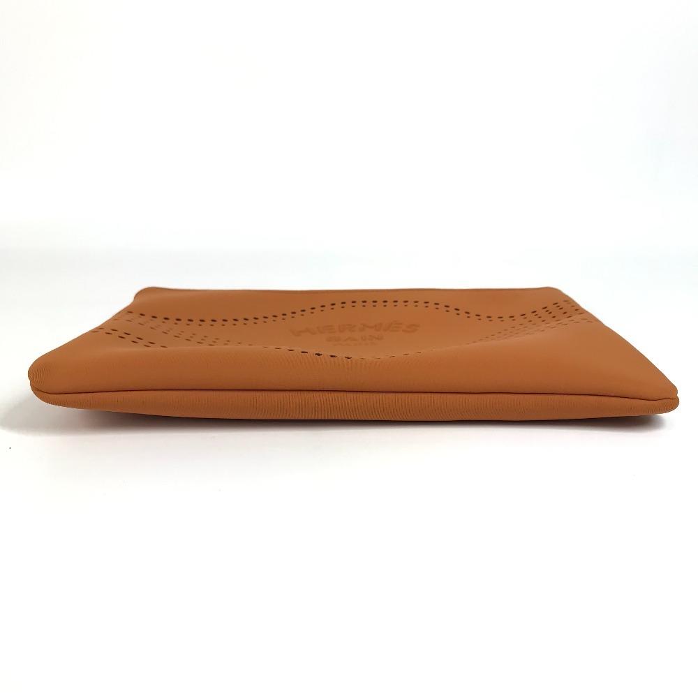 Hermes Neovan MM Clutch Bag Multi Pouch Makeup Pouch Pouch Polyamide Orange