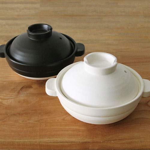 Kamoshika Tool Store Small Earthenware Pot (Black)