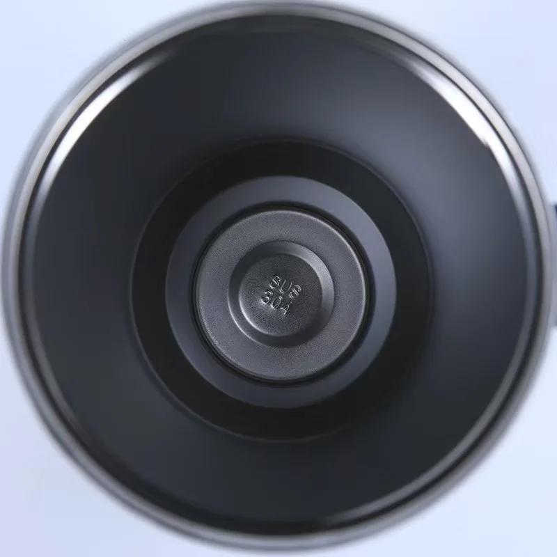 1200ML Mugg Bil Kaffemugg Rostfritt Stål Dubbelvägg Håll Kall Vattenflaska med Handtag Lock Sugrör Vakuum Termosmugg Grossist