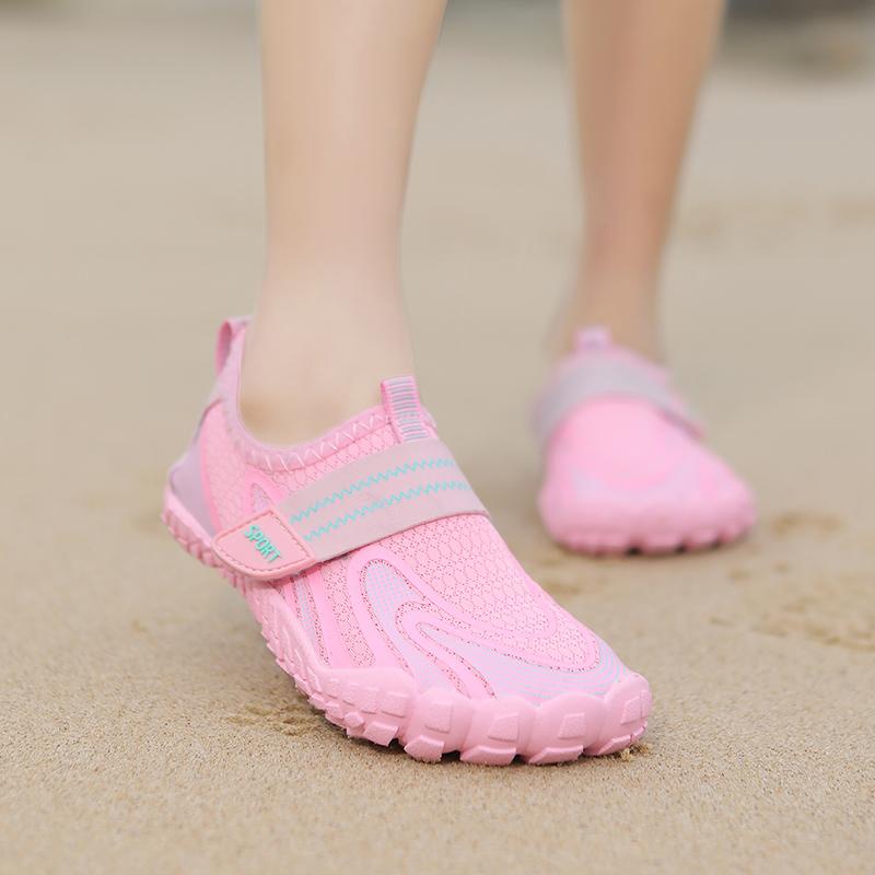 Kid's Quick Dry Water Shoes Boys Girls Barefoot Beach Wading Shoes Breathable Child Swimming Aqua Shoes