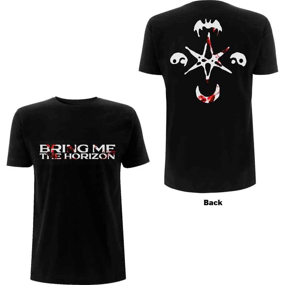Bring Me The Horizon Symbols T-Shirt Black New XXXL