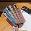 Plating Sparkling Rhinestone Diamond Bling Magnetic for MagSafe Case For iPhone 17 16 15 14 Pro Max Shockproof Luxury Back Cover
