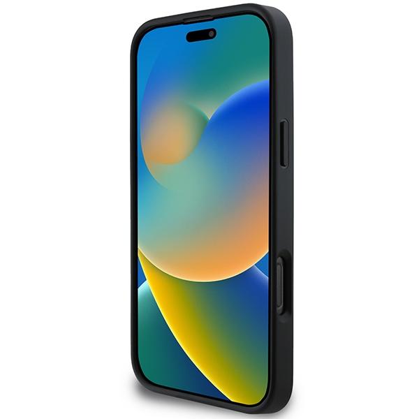 Dkny Dkhcp16Lpqdslk Iphone 16 Pro 6.3Czarny/Black Quilted Stack Logo