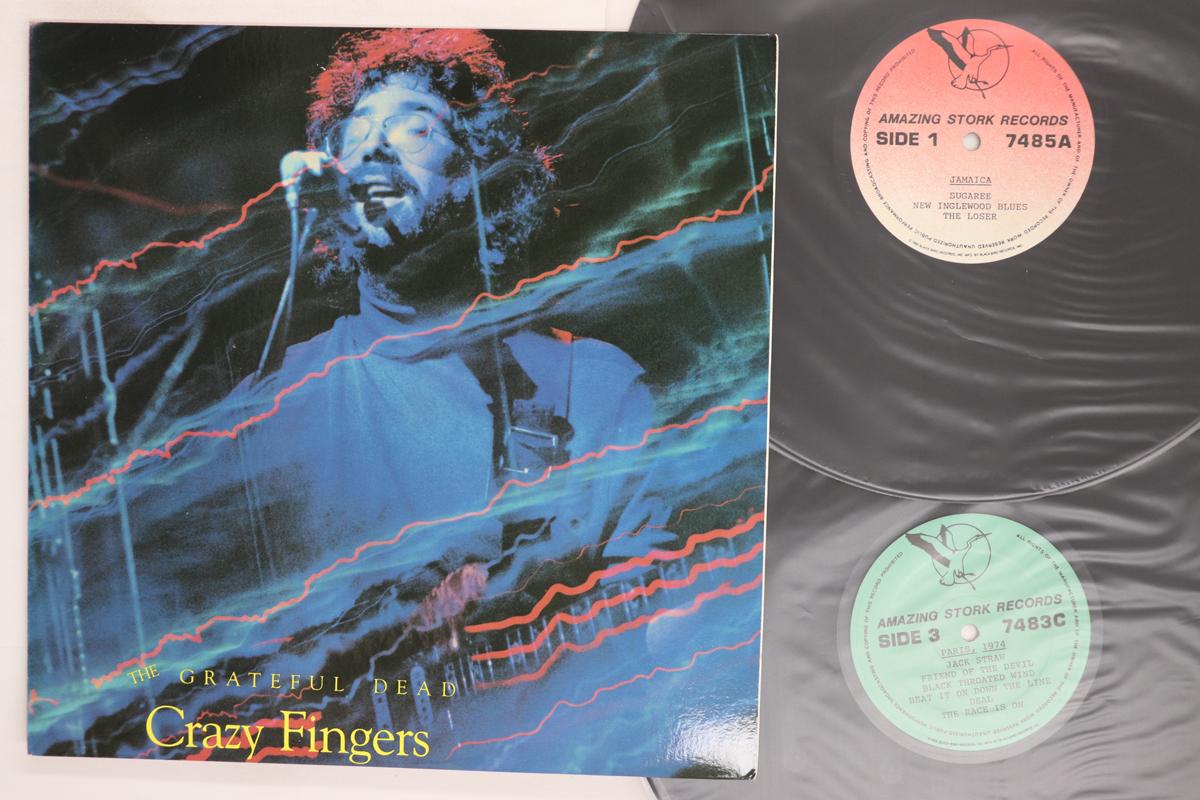 Виниловая пластинка GRATEFUL DEAD Crazy Fingers 7483 AMAZING STORK 1988 Франция Рок Б/у