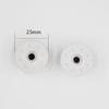 Strong Plastic & Metal Toilet Seat Mounting Hardware Set M6 Thread Toilet Hinges Fasteners for Secure Hinges Installation