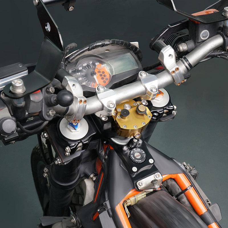 For KTM 690 Enduro/R 2012-2018 Steering Damper Bracket Mount Riser 1" 25mm 690 Enduro R 2012 2013 2014 2015 2016 2017 2018