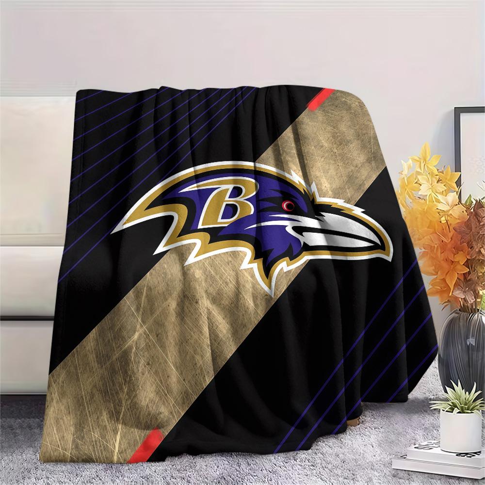 Baltimore Ravens2 Flannel Blanket, High quality Comfortable for All Seasons, Home Decor, Warmth and Comfort
