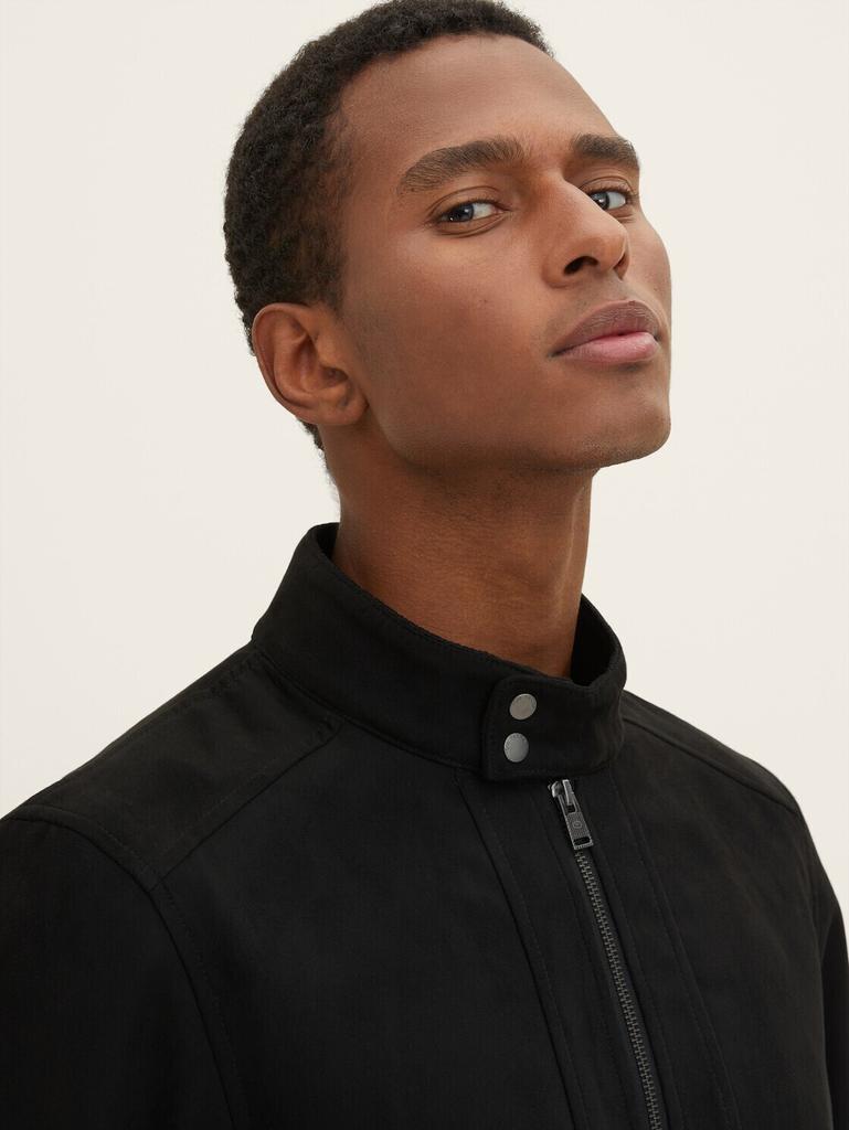 Демисезонная куртка Tom Tailor Jacke mit Stehkragen (1034869) schwarz
