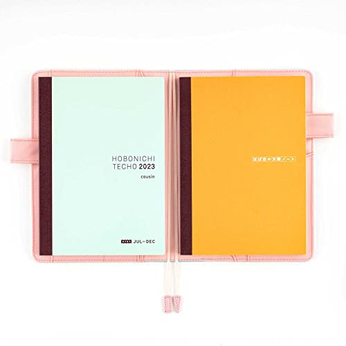 HOBONICHI Techo 2023 Accessories Graph Paper Notebook (A6) 3.7mm Grid 240 Pages