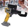 Electric Hydraulic Cable Lug Crimping Tool Non Slip 360° Rotatable Head 45KN Powerful Hydraulic Crimper Pliers for Copper Aluminum Wire Crimping In T
