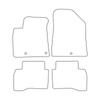 [BLM]KI028 rouge - Jeu de tapis de sol en velours pour Kia Niro 2016-2022 - finition rouge