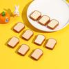 Creative Food-Shaped Bread Eraser Set for Children's Day Gifts