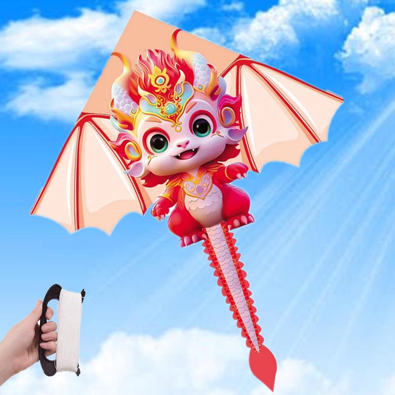 Weifang Snake Treasure Cartoon Kite - Easy-to-Fly for Adults & Kids