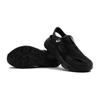 Asics Running Kids Contend Series Breathable Shock Absorbing Durable Outdoor Sandals Kids sandals Black 1014A306-001
