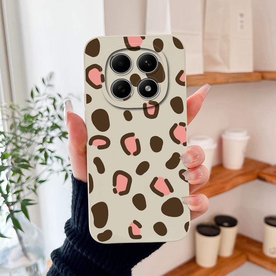 Cartoon Dinosaur Case For Poco M8 Pro 5G Back Cover For Poco M 8 Camera Lens Protection Soft Liquid Silicone Phone Protectors
