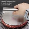 1PC Hand-pressed 304 Stainless Steel Cake Press Household Steak Pork Chop Meat Press Iron Plate Squid Tool Artifact