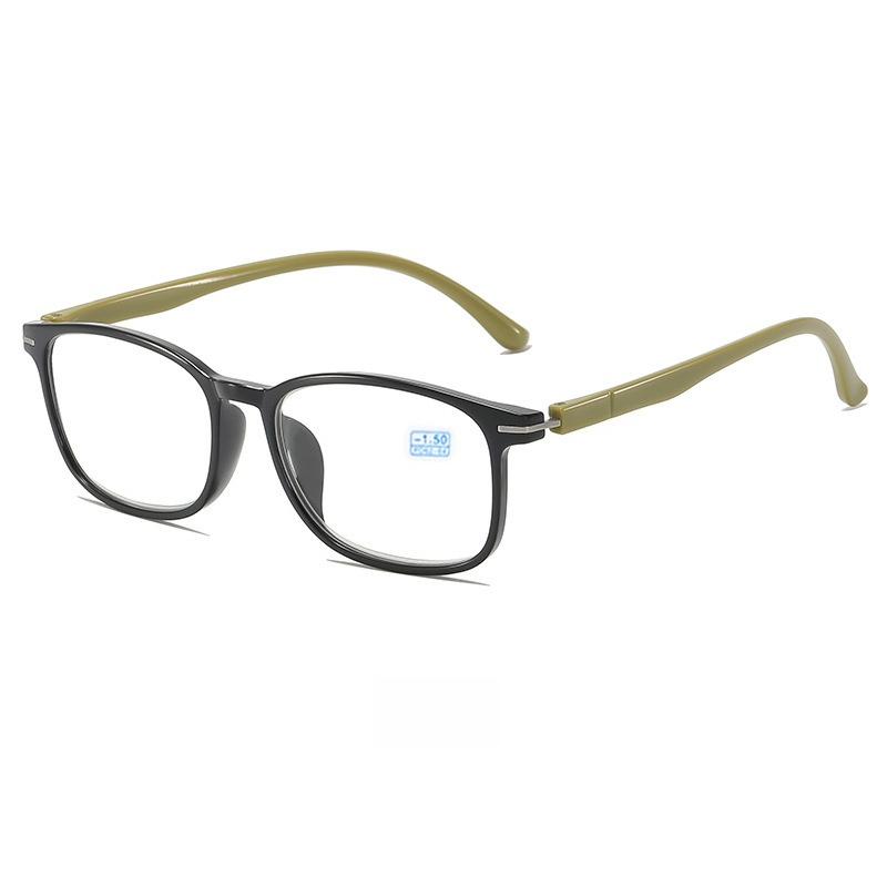 

New Ultra Light Myopia Glasses Unisex Fashion Square Full Frame Shortsight Eyeglasses Simple And Comfortable Minus Sight Eyewear 0