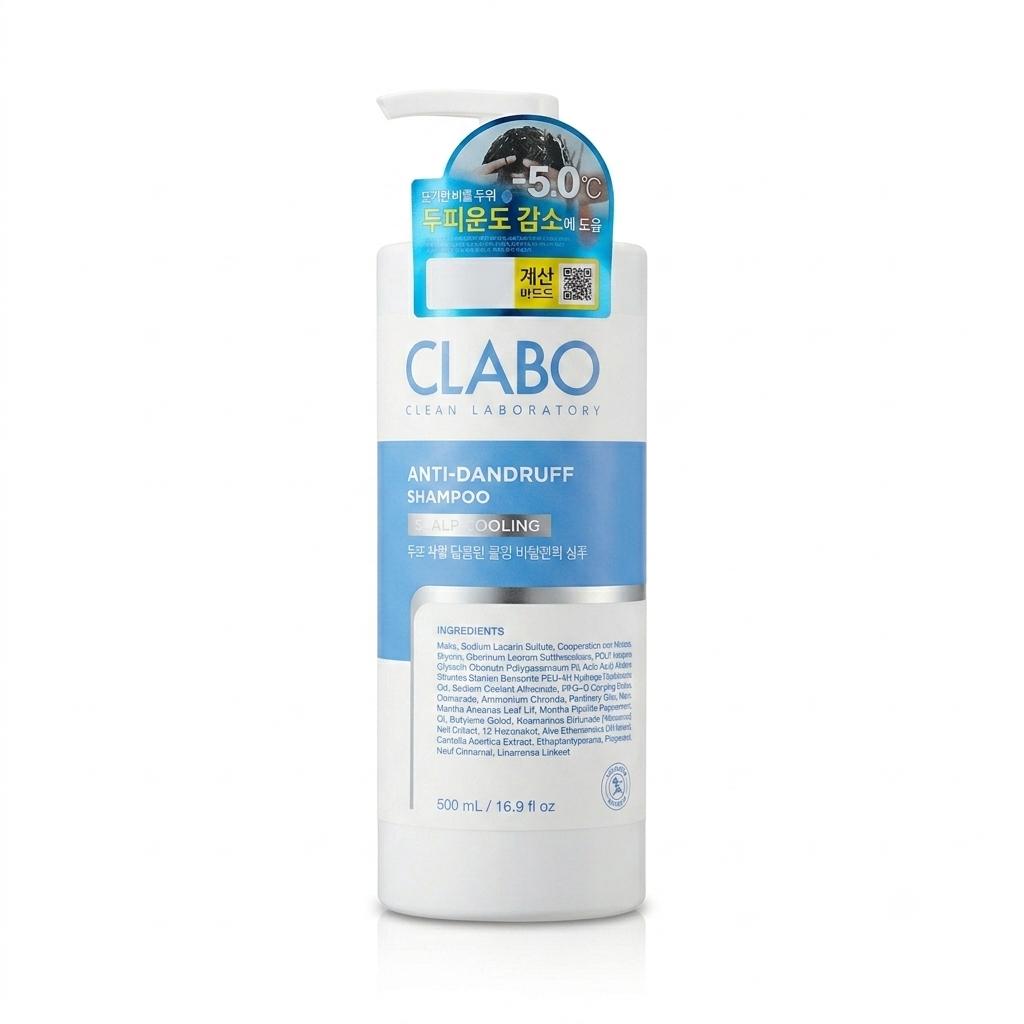 Clabo Scalp Exfoliating Deep Clean Cool Anti-Dandruff Shampoo 600ml