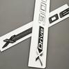 3D ABS Car Styling Rear Trunk Badge Side Fender Emblem Logo XDrive 30e XDrive Sticker For BMW X2 X3 G01 F39 Exterior Accessories