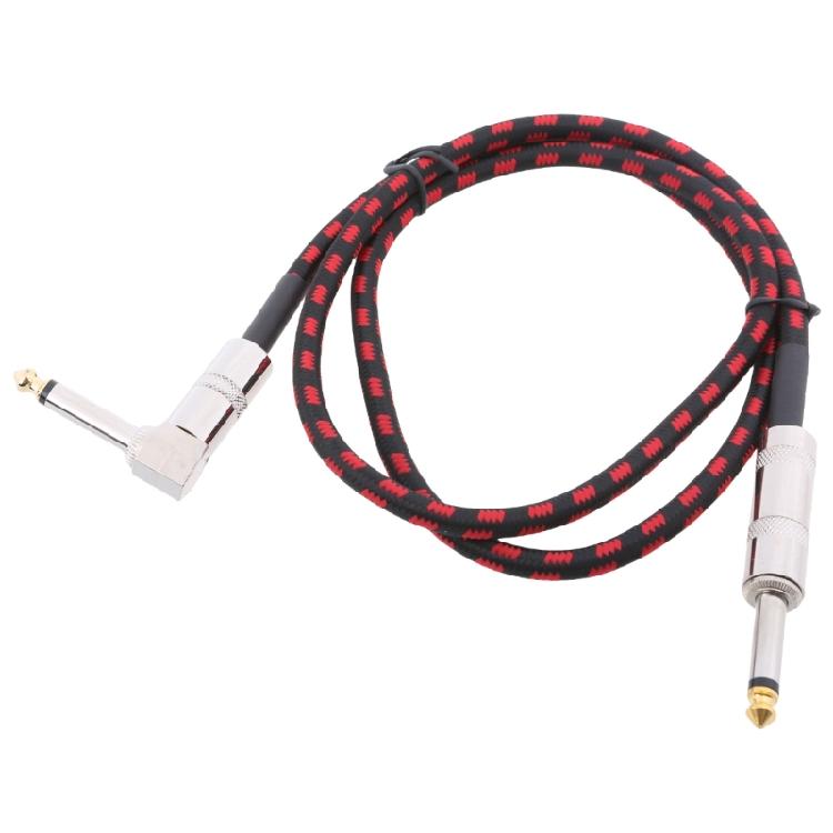 Guitar Cable Instrument Cable Guitar Cord Guitar Cable Guitar Cable Cord for Guitar Keyboard 1/4Inch Cable Right Angles