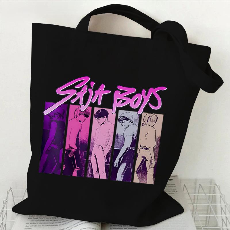 KPop Demon Hunters Student Everyday Versatile Shoulder Bag Fashion Demon Hunters Canvas Bag