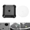 Automatic 360 Rotating Solar Showcase LED Light ABS Material Display Stand Rotating Turntable Home Decor
