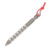 6 8 12 Pack 6.5 Inch Ultralight V Shaped Titanium Alloy Tent Stakes Windproof Outdoor Camping Hiking Tent Pegs Nails
