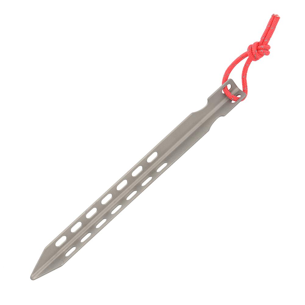 6 8 12 Pack 6.5 Inch Ultralight V Shaped Titanium Alloy Tent Stakes Windproof Outdoor Camping Hiking Tent Pegs Nails