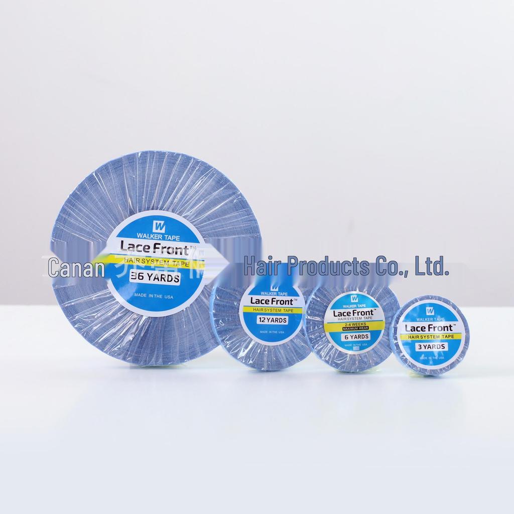 Walker Blue Pruik en Haarstuk Dubbelzijdige Tape voor Naadloze Extensions