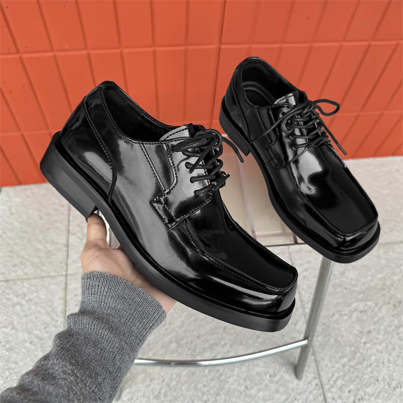 

Fashion Leather Shoes For Man Genuine Leather Big Size Shoes High Quality Designer Formal Shoes Casual Shoes Fashion Business 38