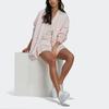 Adidas Originals Knitwear Women's Pearl Crystal Purple V Neck Moderate Cardigan (Unisex) Knitwear H56437