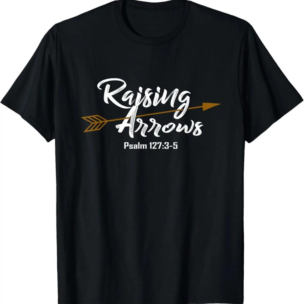 Christian Dad Shirt Father's Day Psalm Raising Arrows Gift