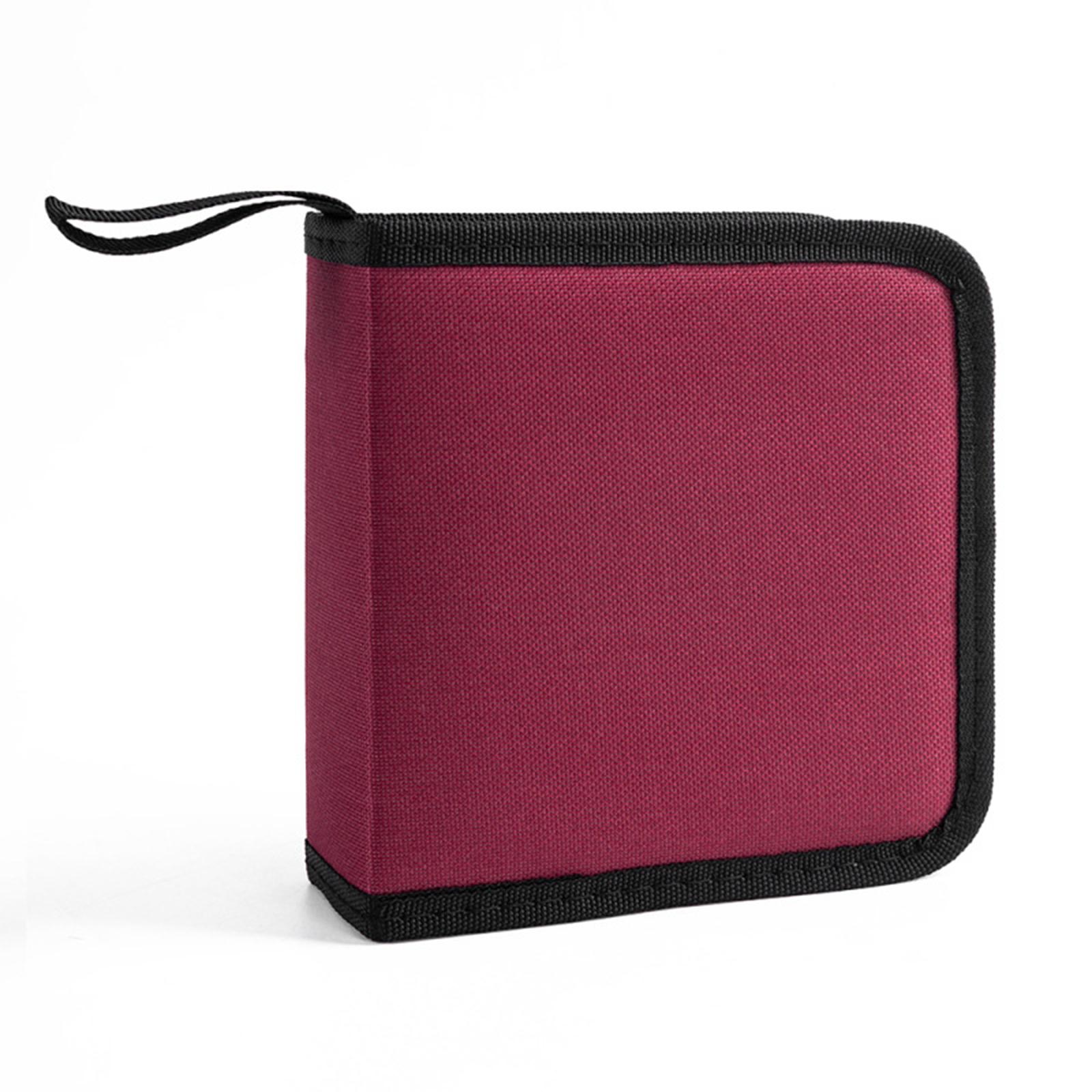 

Сумка для дисков из ткани Оксфорд на 40 карманов, автомобильный чехол для CD, водостойкая, для удобного хранения и защиты салона автомобиля