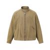 Unisex Vintage Streetwear Cotton Jacket Casual Oversized Zip-Up Outerwear