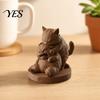 Funny Cat Decoration Frolicking Cats Figurine, 3D Printed Playful Statue, Cute Bay Window Figurine Collectible Kitty Sculpture Desktop Ornament