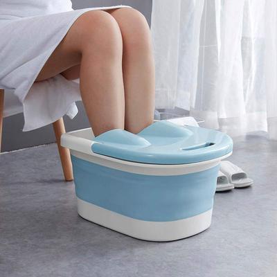 The Latest Foldable Foot Bath Tub Plastic Portable Bath Tub for Feet Treatment Home Foldable Health Massage Foot Bath Tub